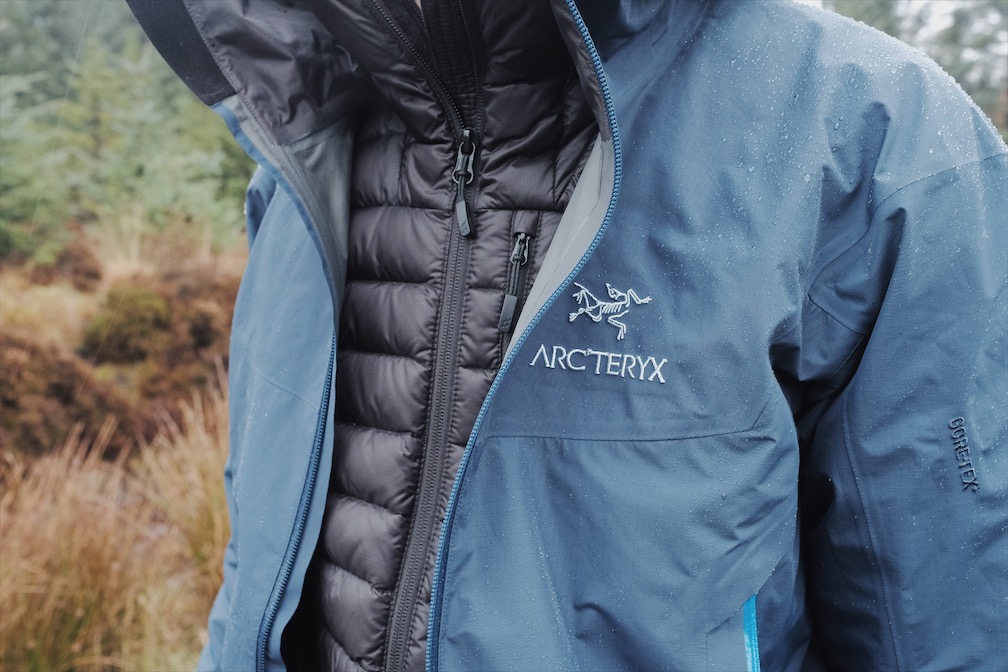 Arcteryx Beta SL with Rab Microlight